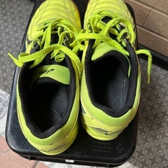 ⚽️asicsフットサルシューズ(24)の画像