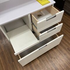 【ジモティー割あり】【ジャングルジャングル守口店】ナフコ　食器棚　幅85cm 奥行47cm　高さ184cmの画像