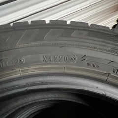 165/65r14 スタッドレス４本セット 2020年製 wm02の画像