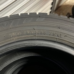 165/65r14 スタッドレス４本セット 2020年製 wm02の画像