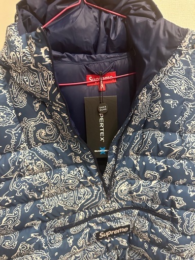 Supreme ペイズリー柄 ダウンジャケット XL
