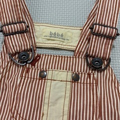 bebe 女の子 ジャンパースカートの画像