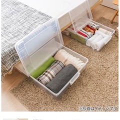 ニトリ🗃️ベット下収納/同じもの2個あります‼️の画像