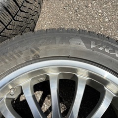 18インチ　7.5J+38 PCD114.3 TMWテクノモーターワークスCE16 おまけタイヤBS VRX2 235/50R18 アルヴェル　エルグランド　ドレスアップ等の画像