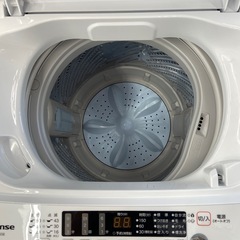 【来ていただける人限定】Hisense 全自動洗濯機　トレファク摂津店の画像