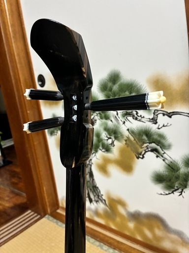 1月２日終了！沖縄三線　本島産クルチ(黒木) ユナー！与那城型　本皮一枚張り⑥値下げしました！こちらの商品150000円になります！！