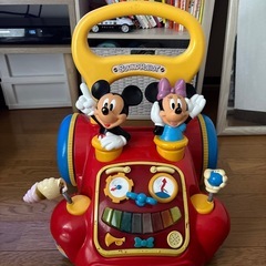 ディズニー手押し車 歩行器の画像