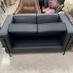 【ソファ2人掛け】【コルビジェ風ソファ】の画像