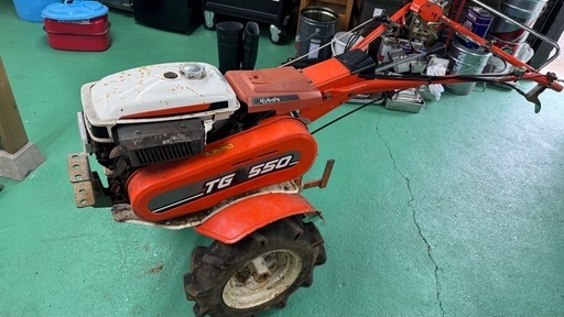 クボタ　TG550K テーラー　耕運車輪付き　現状販売