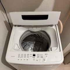 アイリスオーヤマ　全自動
洗濯機の画像