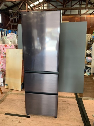 375L  2021年　日立　3ドア冷凍冷蔵庫