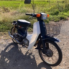 c70 スーパーカブ70カスタム 実働書付の画像