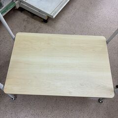 【ジャングルジャングル岩出店】【B240】ハンガーラック ホワイト/ナチュラル 幅86cm×奥行40cm×高さ160cm 中古 家具 和歌山 岩出市 紀の川市 海南市の画像