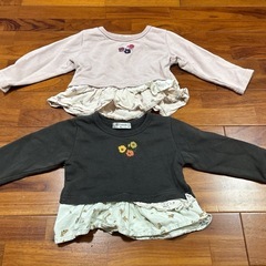双子　90サイズ　長袖の画像