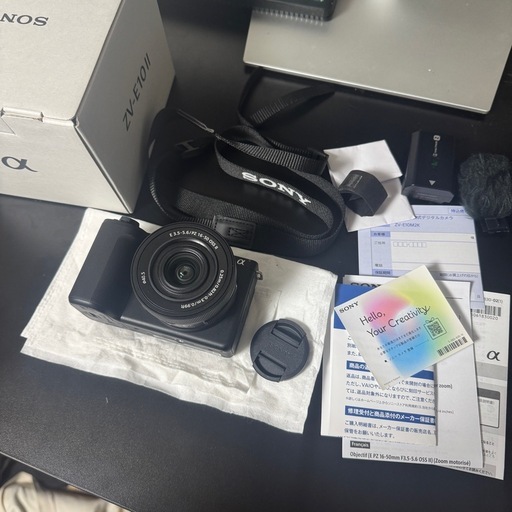 【10/6 新品購入】SONY ZV-E10 II｜ZV-E10M2K パワーズームレンズキット