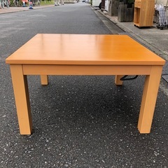 こたつ 正方形　無印良品の画像