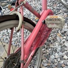 ブリヂストン　鍵付き　自転車　22 インチ　　の画像