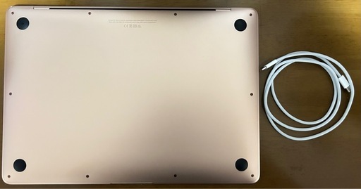 Apple MacBook Air 13インチ ゴールド 本体 充電ケーブル付き