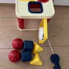 おもちゃ　カート　ままごと冷蔵庫　ボーネルンドの画像
