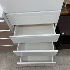 【6段チェスト】【ホワイト】の画像