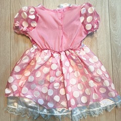 ミニーちゃんドレス　90-100㎝の画像