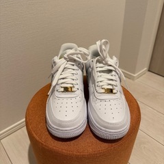 Nike Air Force 1 ホワイト22.5cmの画像
