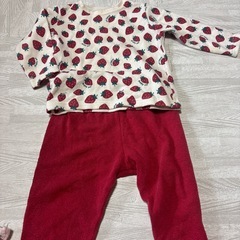 ベビー服パジャマの画像