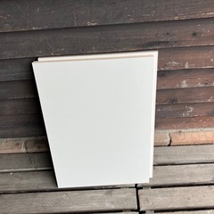 廃材ロス DIY 棚板2枚ホワイトの画像