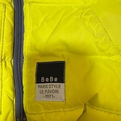 【ブランド品】べべ　BeBe  90サイズ　ダウンベストの画像