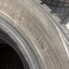 155/65R13 スタッドレス　ダンロップ　バリ山の画像
