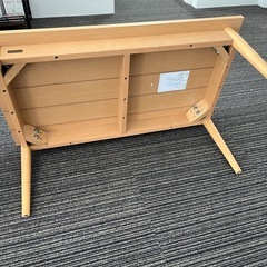 木製　ローテーブルの画像