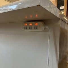 M2510-271 NITORI バーカウンター パース2 120 ホワイト 通電確認済み キズ汚れ有りの画像