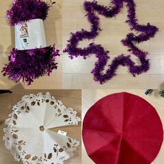 ニトリ クリスマスツリー 90cm オーナメント・ライト付きセット 🎄の画像