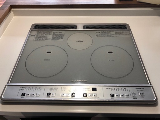 【高年式】HITACHI ビルトインIH 2019年製造