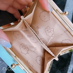 ハチワレ　お財布の画像