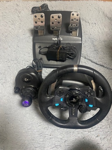 Logicool G ロジクール Gハンコン ステアリングコントローラー G29 ジャンク