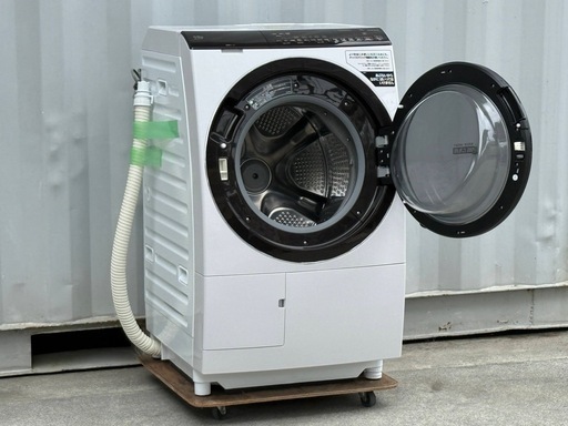 D48J◇日立 ドラム式洗濯機◇11.0kg◇乾燥6.0kg◇2021年製◇スマホ連携◇AI自動運転◇洗濯乾燥機◇BD-SX110FR