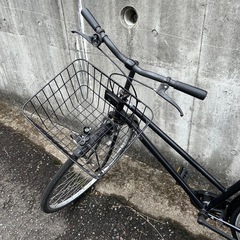 27inch自転車ブラックの画像