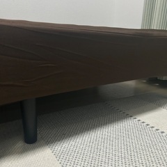 【28日までの募集】ニトリ 脚付きマットレス シングルベッドの画像