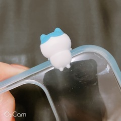 ハチワレ　スマホケースの画像