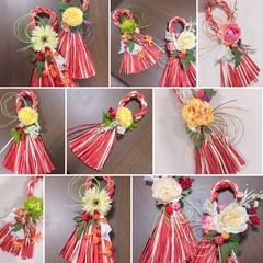 お正月飾り♪ しめ縄リース作り☆の画像