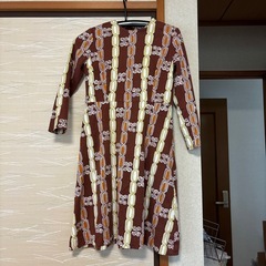 ワンピース後ろチャック昭和作成の画像