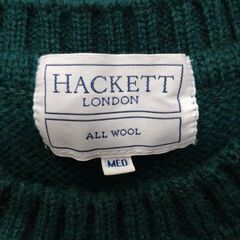 HACKETT LONDON　ニットセーター　毛100％ の画像