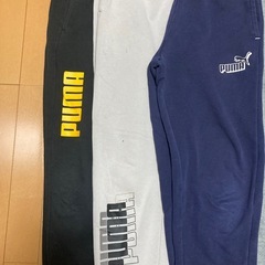 長ズボン　プーマ  PUMA 160 6本セット　パンツ　キッズ　  の画像
