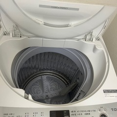 SHARP ES-GE7F 洗濯機　7kg 2022年製の画像