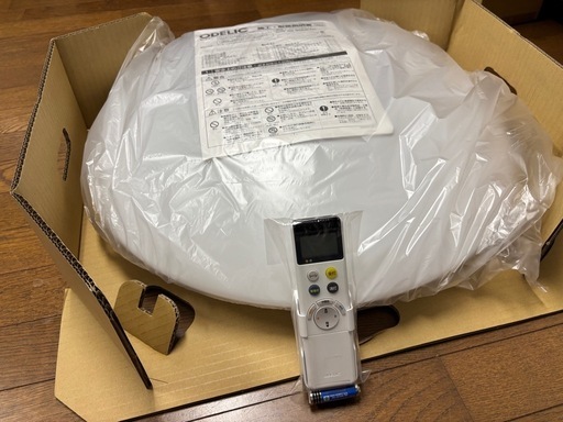 【美品　ODELIC オーデリック】 LED 照明器具 シーリングライト OX9089LDR