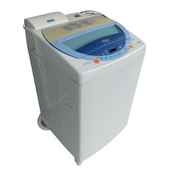 不動品｜TOSHIBA 全自動乾燥機付き洗濯機 INVERTER DD｜AW-D802V5(H)｜8.0kg｜乾燥機｜2003年製｜要修理｜部品取りの画像