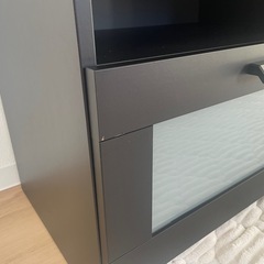 IKEAテレビ台　ブラック　の画像