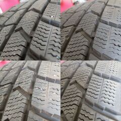 ﾊﾞﾘ溝 185/65R15 ダンロップ WINTER MAXX 02 2024年製＋Violentoホイール｜フリード適合の画像