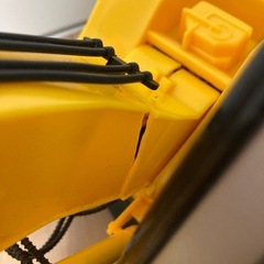 子ども乗り物　ショベルカー（ジャンク品）の画像